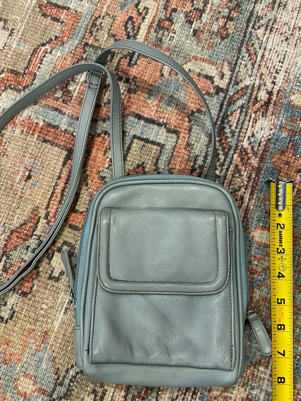 Osgoode Marley RFID Mini Organizer in light Blue